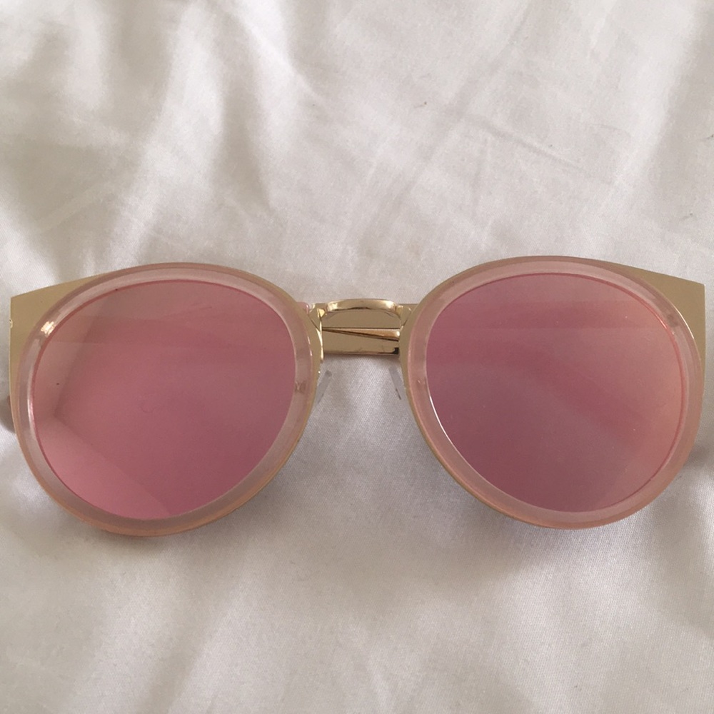Rose gold Cat eye sunglasses